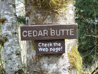 ô Ʈ(Cedar Butte) 