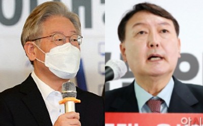 이재명·윤석열, 논란에도 콘크리트 지지율
