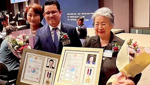 노덕환·리아 암스트롱,  '한국 빛낸 인물 100인'에 